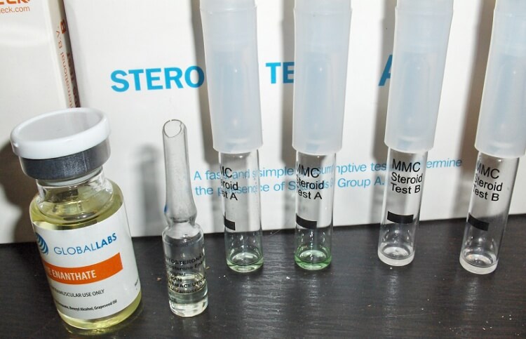 Labmax Test Kits zur Identifikation anaboler Steroide